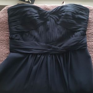 Monique lhuillier Bridesmaids Dress Navy